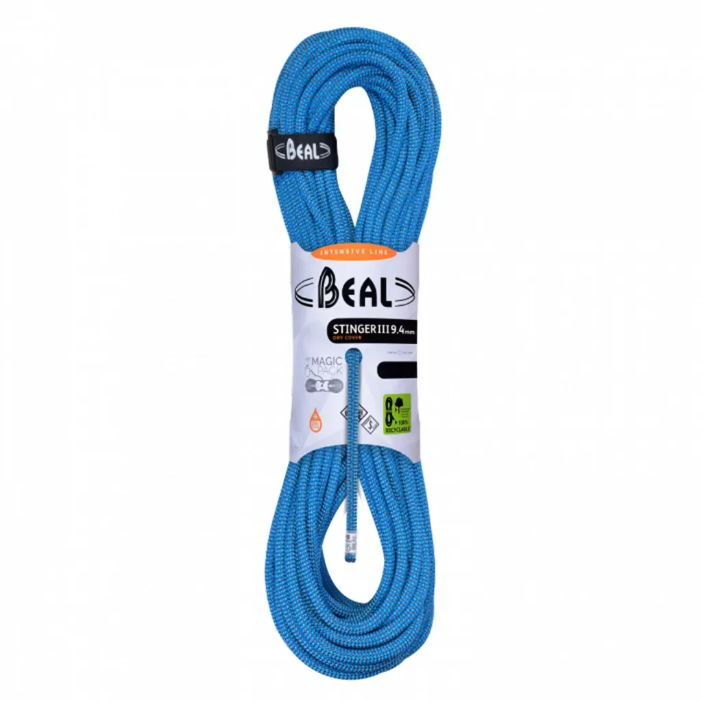 BEAL Stinger III 9.4mm x 80M Unicore Dry Cover /bleu