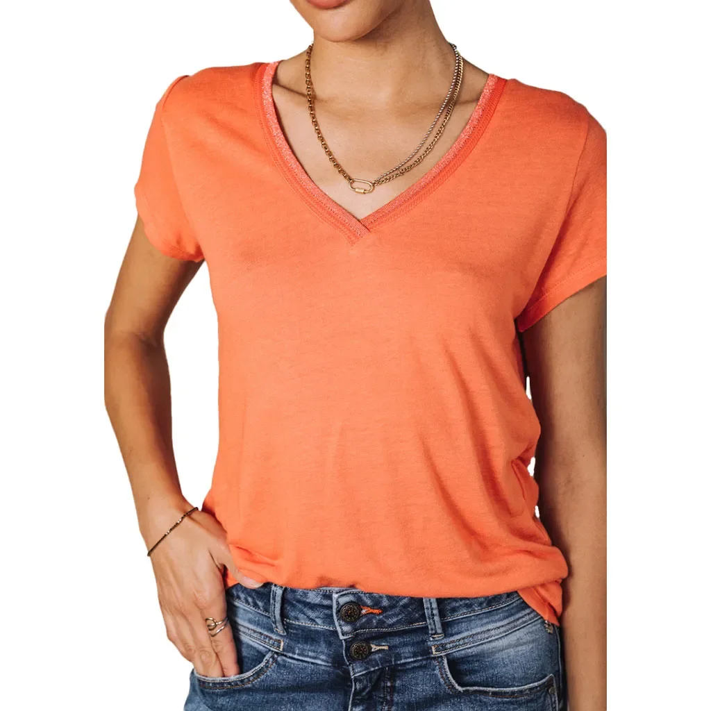 FREEMAN T.PORTER Taile Ribbon /coral