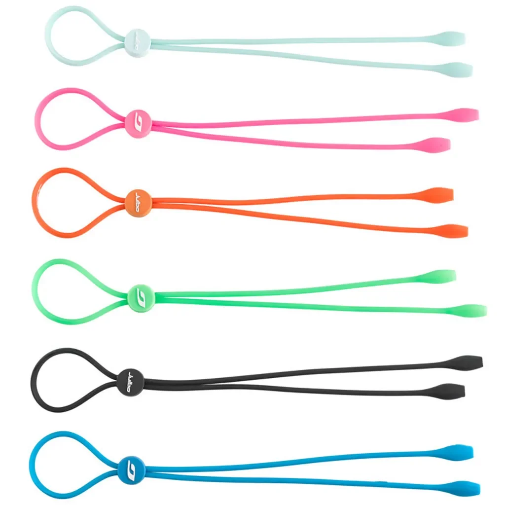 JULBO Silicone Cords With Stoppers /silicon pipe /assorted colors