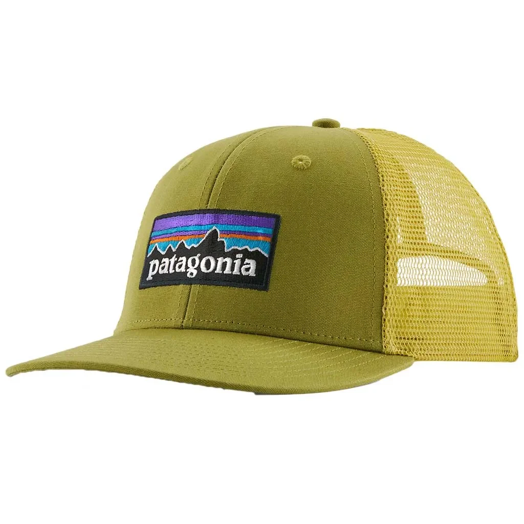 PATAGONIA P-6 Logo Trucker Hat /graze green