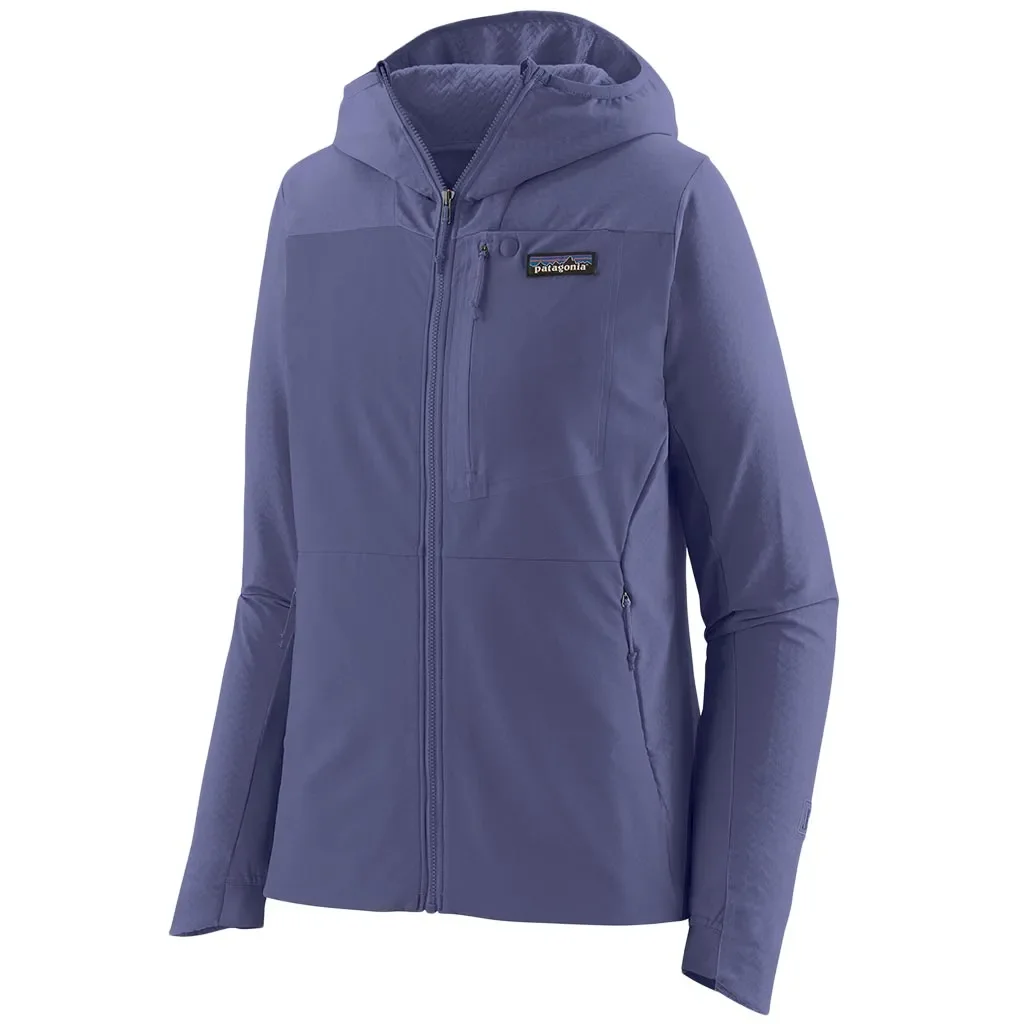 PATAGONIA R1 CrossStrata Hoody W /solstice violet