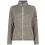 CMP Femme Knitted Melange Fleece Veste /sabbia terra