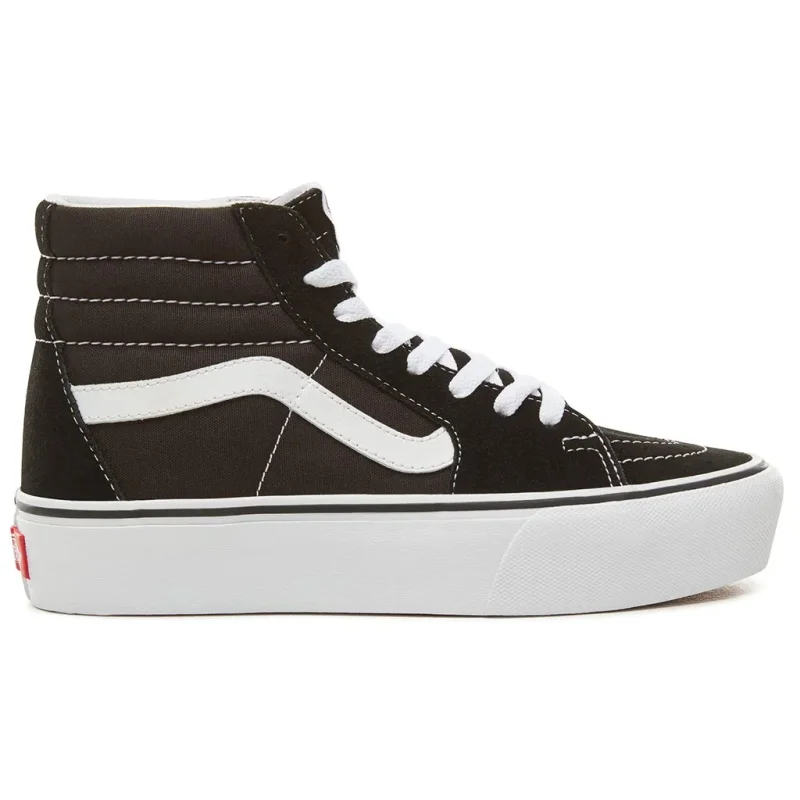 VANS Sk8 Hi Platform 2.0 noir true blanc 2025 Skate Shoes Baskets