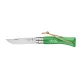 OPINEL N°7 Baroudeur /vert prairie