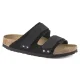 BIRKENSTOCK Uji Nubuck Suede Leather /noir (narrow)