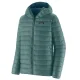 PATAGONIA Down Sweater Hoody /wetland bleu
