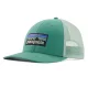 PATAGONIA P-6 Logo LoPro Trucker Hat /heartleaf vert