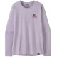 PATAGONIA Cap Cool Daily Graphic L/s Chemise lands w /chouinard crest foxglove violet