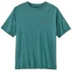 PATAGONIA Cap Cool Daily Graphic Shirt /strataspire wetland bleu x dye