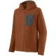 PATAGONIA R1 Air Full-Zip Hoody /robin marron