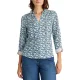 WHITE STUFF Annie Jersey Shirt /bleu multi