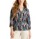 WHITE STUFF Annie Jersey Shirt /marine motif