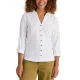 WHITE STUFF Annie Broderie Jersey Shirt /brillant blanc