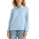 WHITE STUFF Sophie Organic Cotton Shirt /blue multi