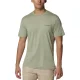 COLUMBIA Kwick Hike Back Graphic Ss Tee /safari heather planet watch