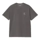 CARHARTT WIP Nelson S/s t-Chemise /graphite garment dyed