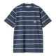CARHARTT WIP Aiken Pocket S/s t-Chemise /dusky bleu