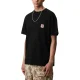 CARHARTT WIP Pocket Heart S/s t-Chemise /noir rouge
