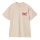 CARHARTT WIP Catalogue S/s t-Chemise /fleur de sel desire