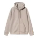 CARHARTT-WIP Hooded Chase Veste /dusky beige or