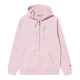 CARHARTT-WIP Hooded Chase Veste /air rose or