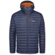 RAB Microlight Alpine Veste /deep encre marmalade