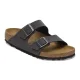 BIRKENSTOCK Arizona Birko-Flor Nubuck /birkibuc velvet gray (narrow)