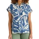 WHITE STUFF Ellie Organic Cotton Shirt /marine motif
