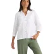 WHITE STUFF Sophie Organic Cotton Shirt /pale ivory