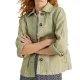 WHITE STUFF Eden Denim Veste /lgt vert