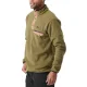 PICTURE ORGANIC Arcca 1/4 fleece /tobacco