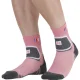 MONNET Socquette Mid Perf /rose