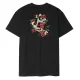 SANTA CRUZ Screaming Rose Flash T-Shirt /noir