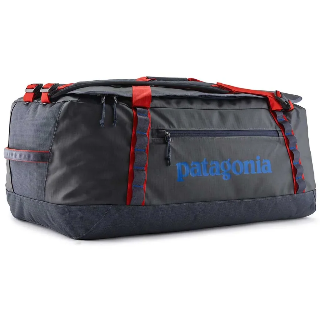 PATAGONIA Black Hole Duffel 70L /smolder bleu amanita rouge