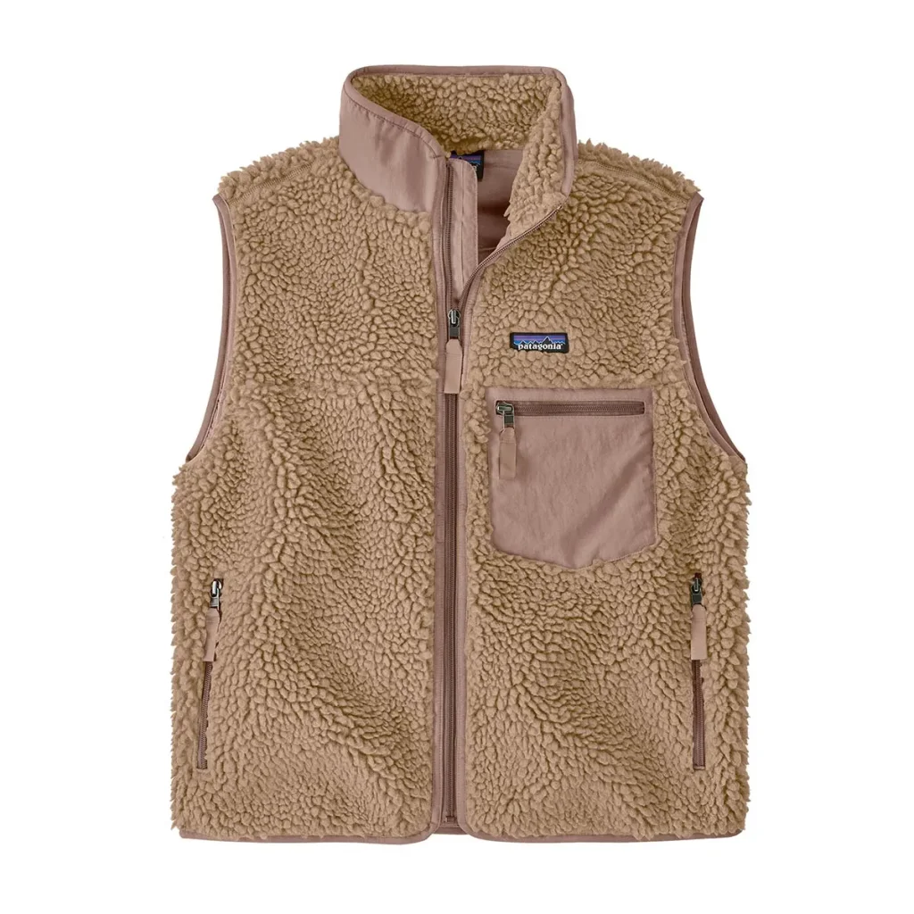 PATAGONIA Classic Retro-X Vest W /oar tan