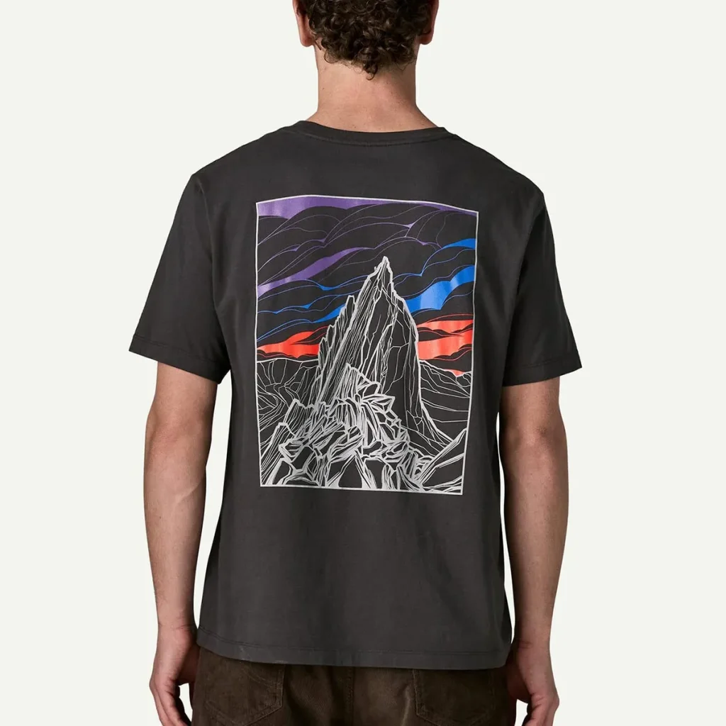 PATAGONIA Cloud Crag T-Shirt /ink black