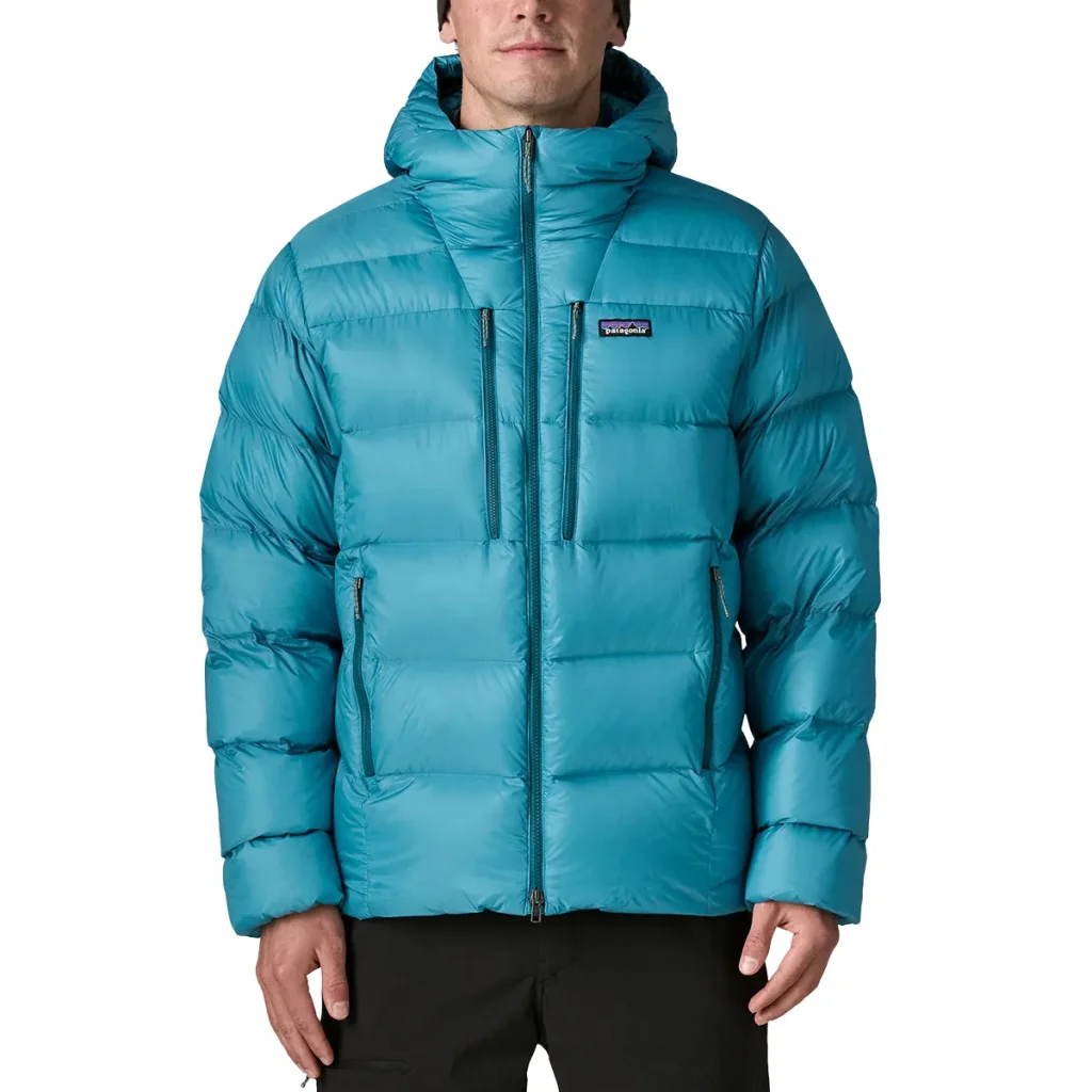 PATAGONIA Fitz Roy Down Hoody /mako blue