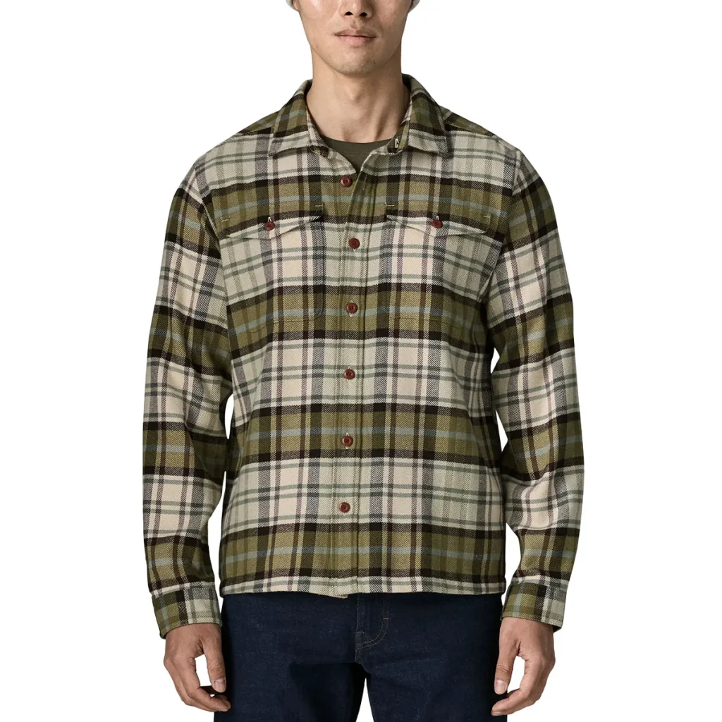 PATAGONIA Fjord Flannel Shirt /rising storm weathered stone