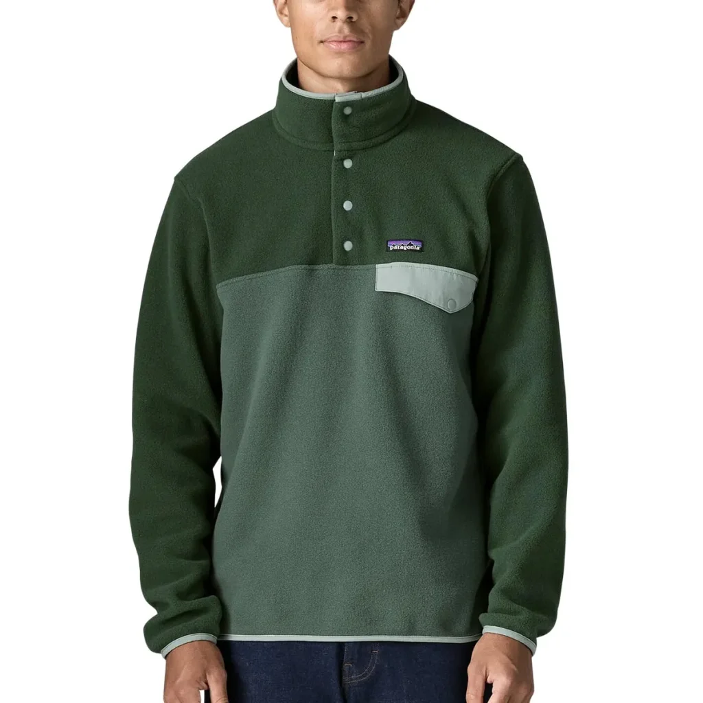 PATAGONIA Lw Synch Snap-T Pullover /canopy vert