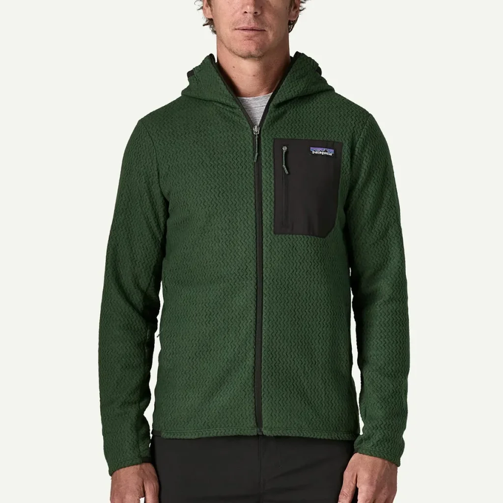 PATAGONIA R1 Air Full-Zip Hoody /treeline vert