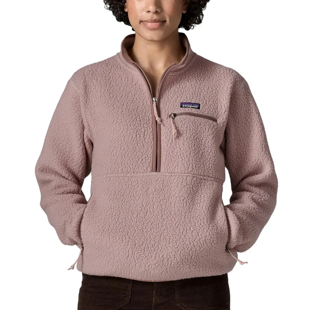PATAGONIA Retro Pile Marsupial W /stingray mauve