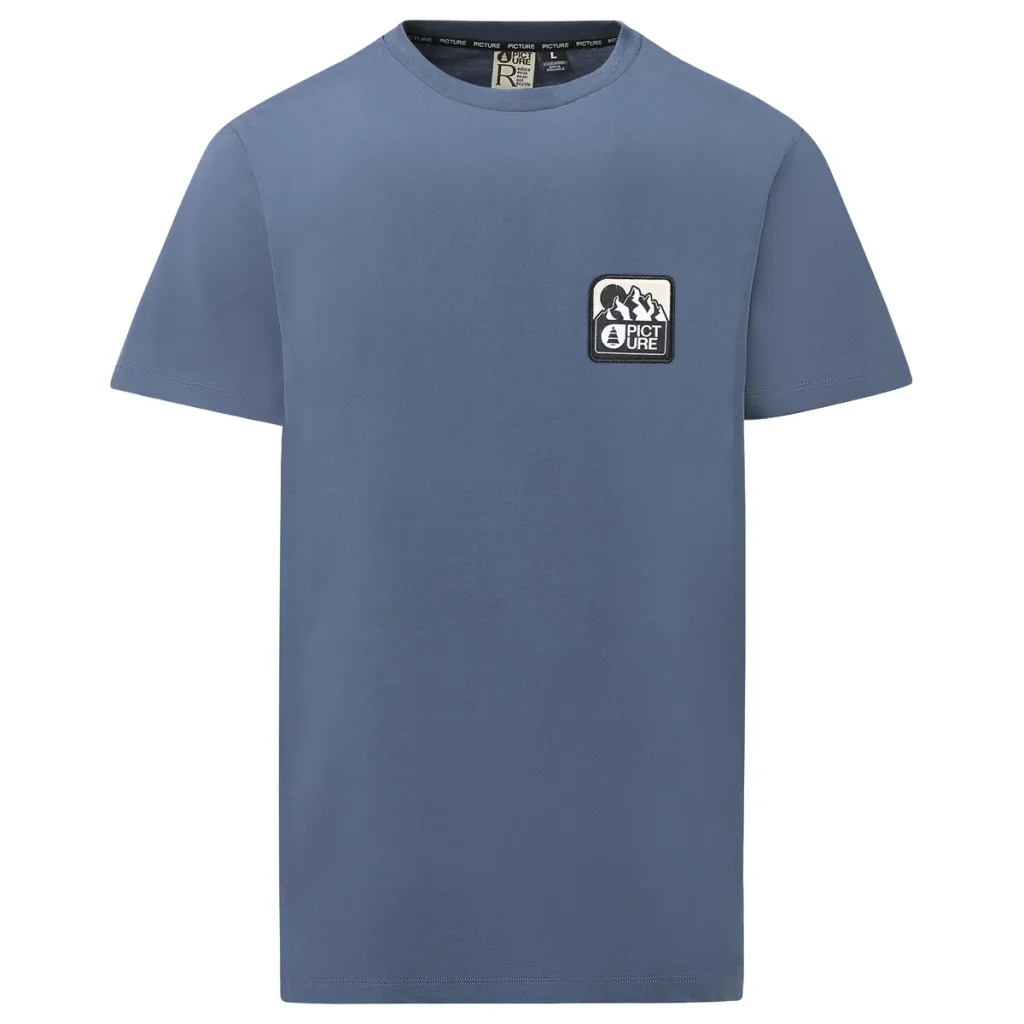 PICTURE ORGANIC Adak Tee /Vintage Indigo