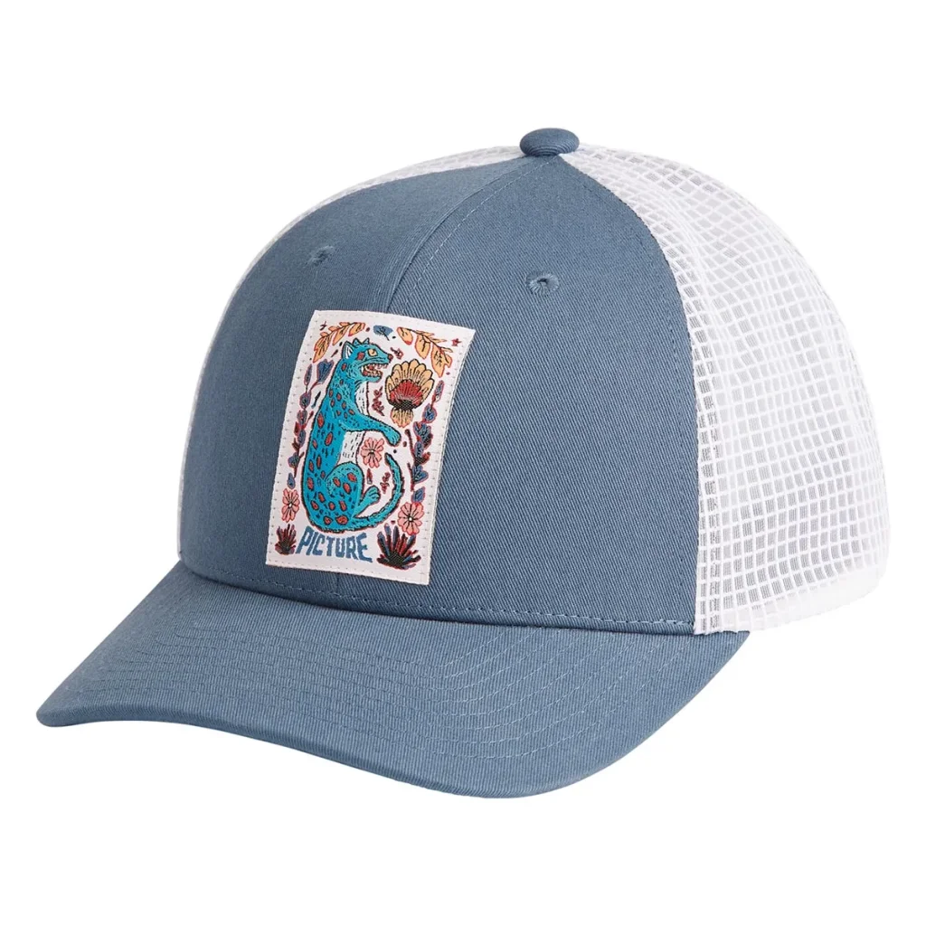 PICTURE ORGANIC Kuldo Trucker Cap /vintage indigo