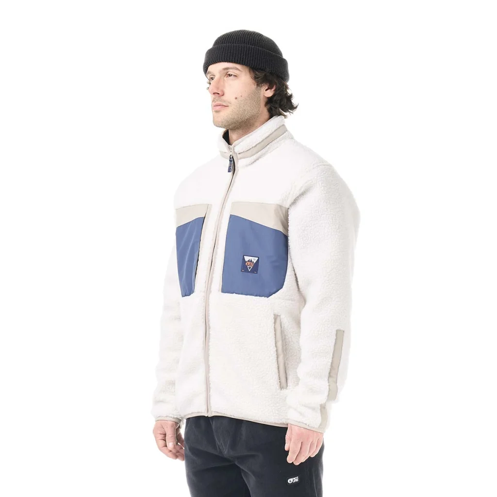PICTURE ORGANIC Pmbton Zip Fleece /tofu vintage