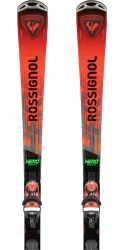 ROSSIGNOL Hero Elite St Ti + Fix Nx 12 Konect Gw /noir hot rouge - ROSSIGNOL