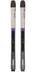 SALOMON Mtn 96 Carbon /almond milk noir violet opulence + Fix PLUM Oazo II 8 /vert