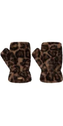 BARTS Purida Shoulderbag /marron + BARTS Britamu Fingerless Gants /motif marron
