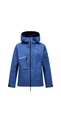 PEAK PERFORMANCE Alpine Gore-Tex C-Knit 3L Shell Veste /summit ciel + PEAK PERFORMANCE Shred Hipe 2L Insulated Shell Pantalon /terrain brun