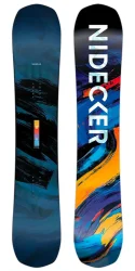 NIDECKER Play Wide + Fix JONES Mercury Fase /mtn noir argent