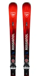 ROSSIGNOL Hero LT TI + Fix Nx 12 Konect GW /argent rouge - ROSSIGNOL